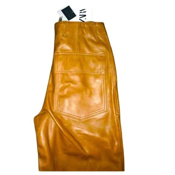 ❤️❤️”ZARA”💜💜NWT💛💛BUTTER SOFT LEATHER💚💚 - Picture 7 of 9